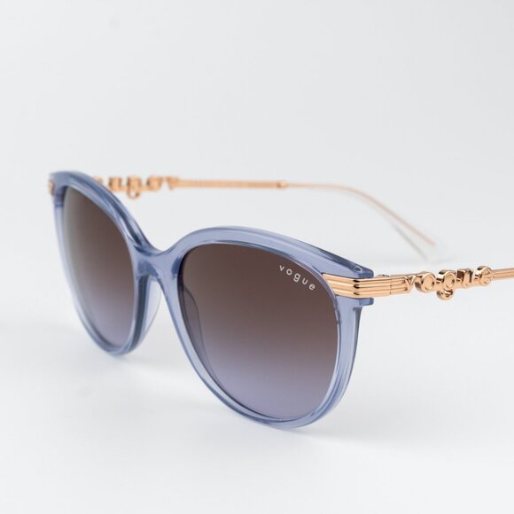 Vogue Women Sunglasses Purple Violet Brown Gradient Cat Eye VO5460S BRAND NEW - Picture 3 of 8